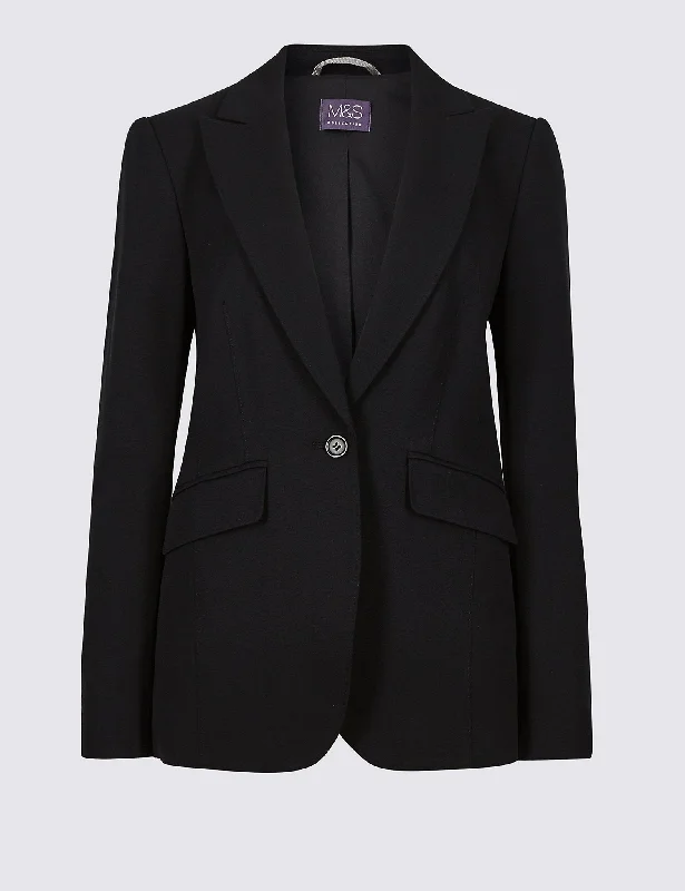 New Deals Tailored Single Breasted Blazer
