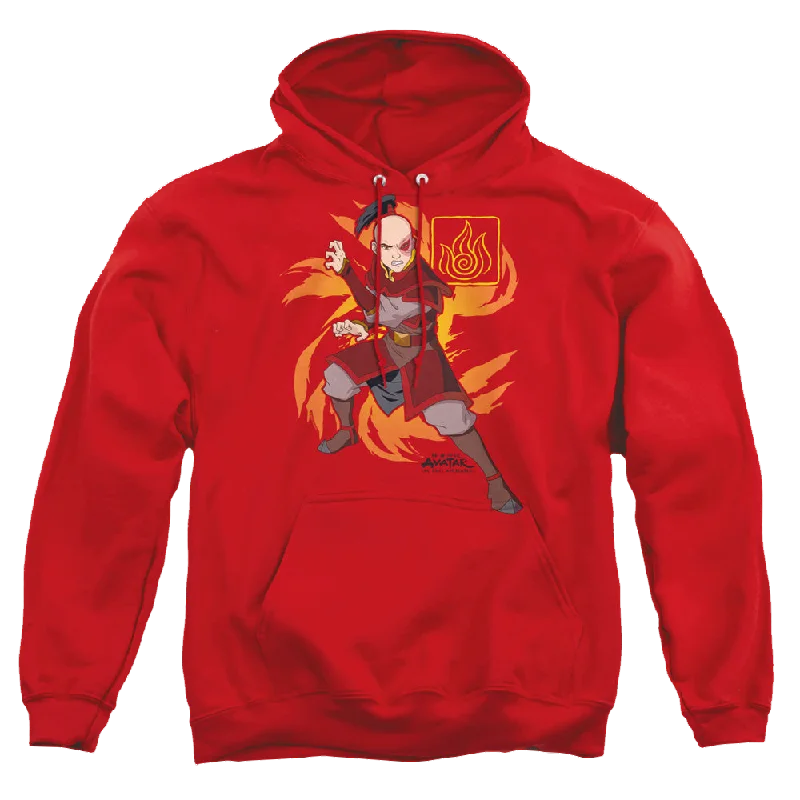 Avatar The Last Airbender Zuko Flame Burst - Pullover Hoodie