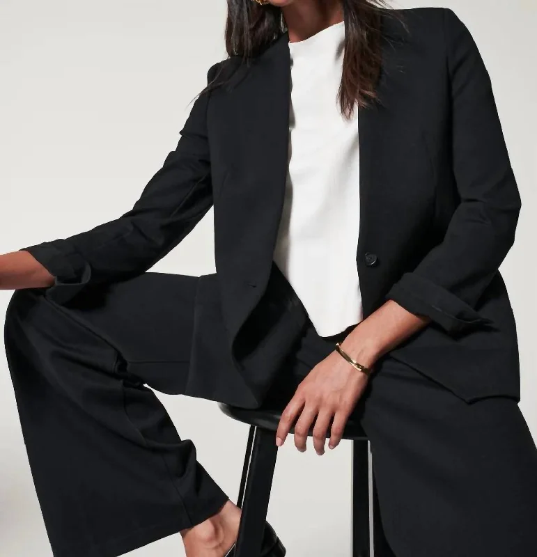 Special Offer Perfect Oversized Blazer In Black