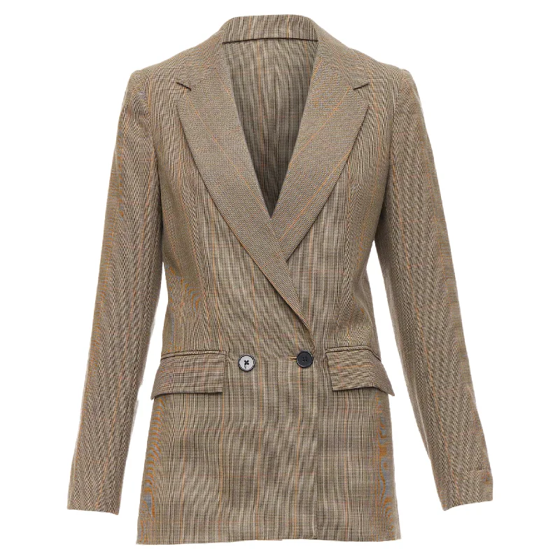 Price Fest Reformation Eco Friendly Surplus Fabric Checkered Blazer