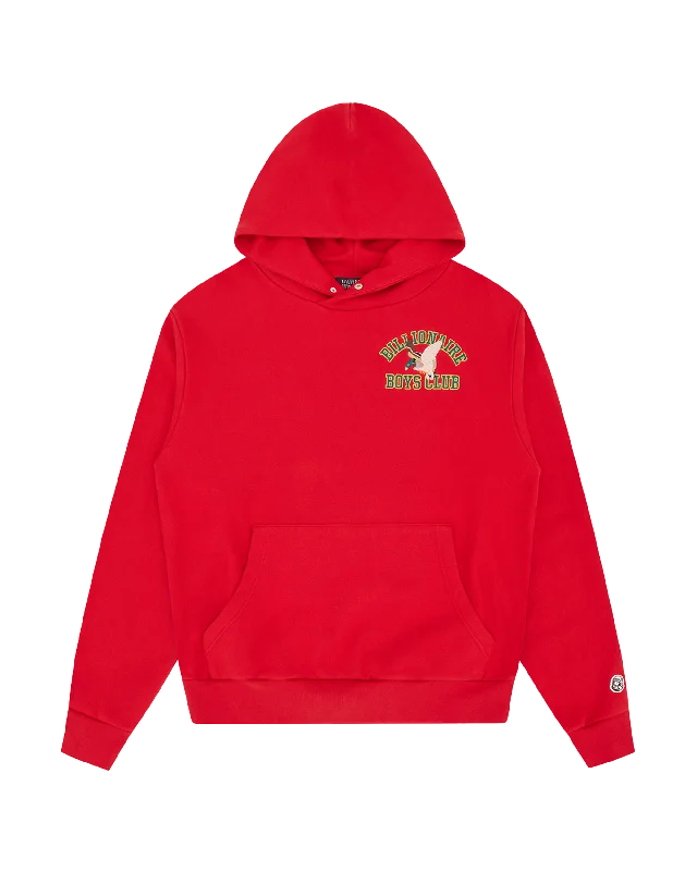 performance hoodie for gymDuck Varsity Embroidered Popover Hood