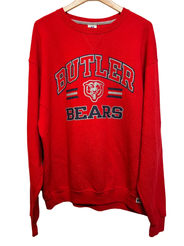 premium gym hoodieButler Bears Mens Red Sweatshirt (Size L)