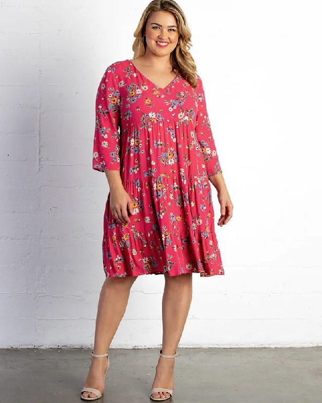 form-fitting dressIssy Tiered Tunic Dress - Sale!