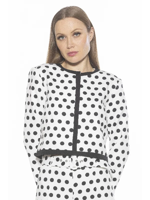 Early Bird Discount Rose Dotted Jacket