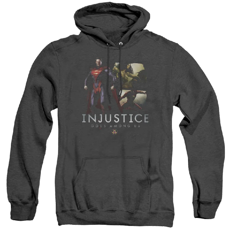 Injustice Gods Among Us Supermans Revenge - Heather Pullover Hoodie