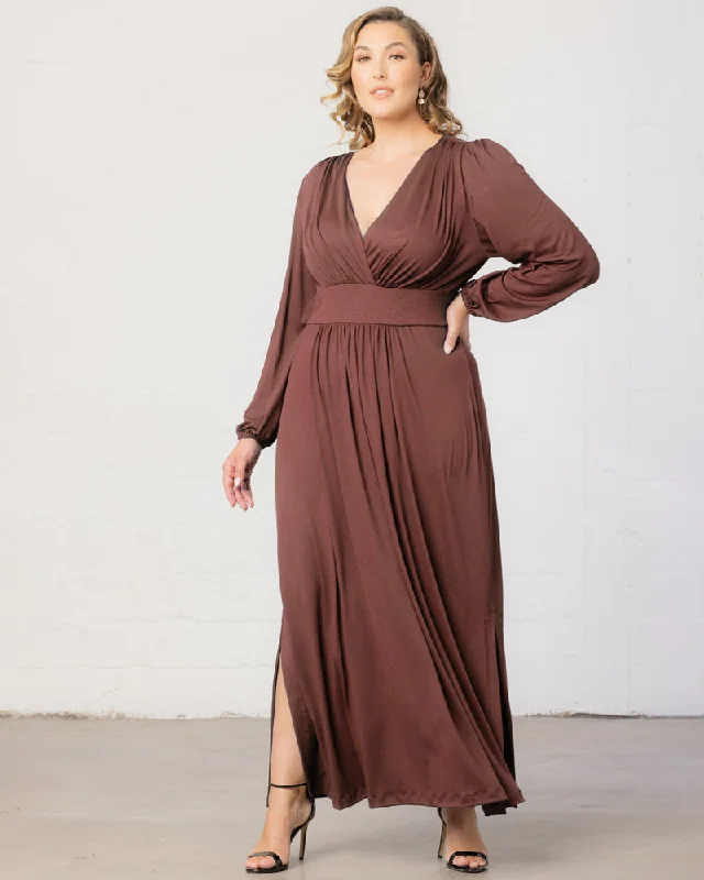 puff sleeve dressKelsey Long Sleeve Maxi Dress - Sale!