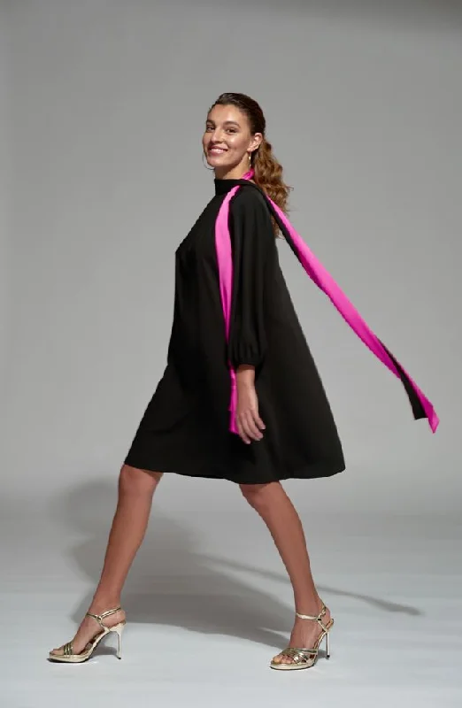 Special Savings Moskada Black/Pink Paris Dress