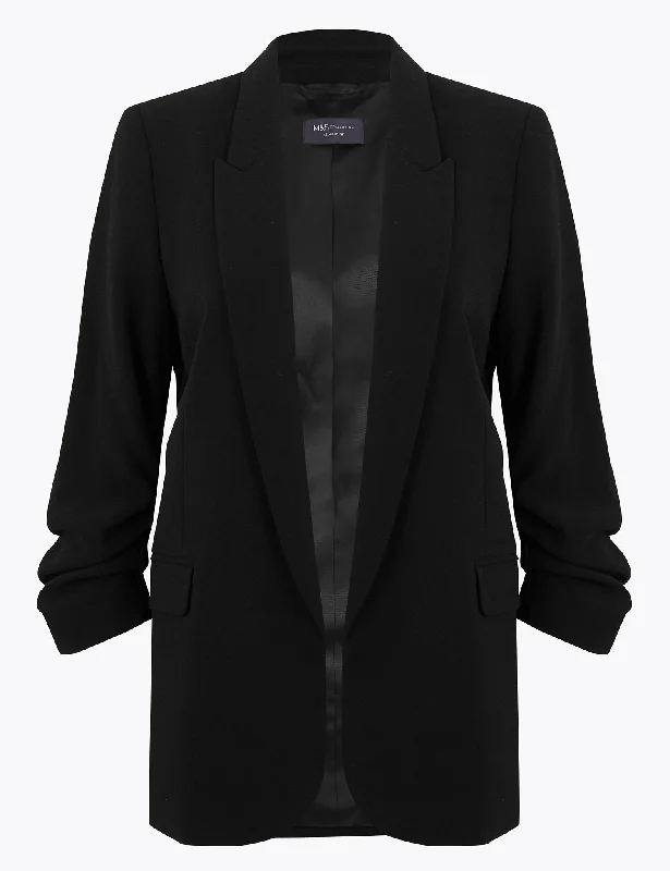 Extra Savings Ruched Sleeve Blazer