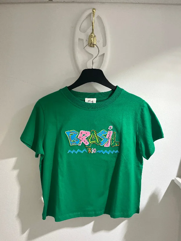 Warehouse Sale Lili Sidonio Brasil Rio Green Tee