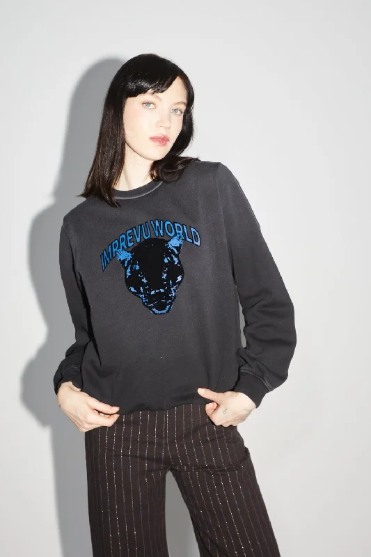 Instant Discount Imprevu Blue Panther Sweatshirt