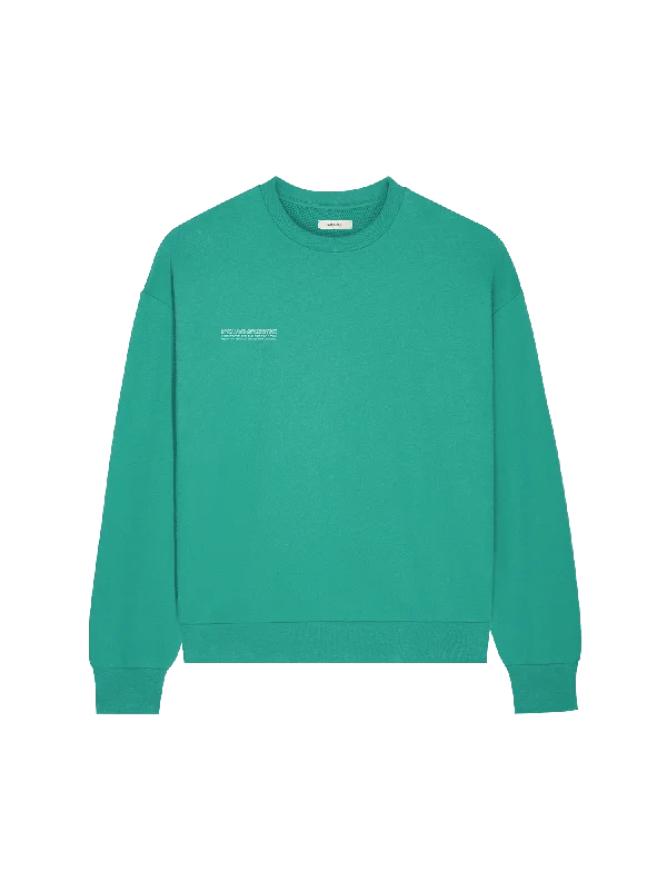 Bonus Savings Womens 365 Midweight Sweatshirt—mangrove turquoise