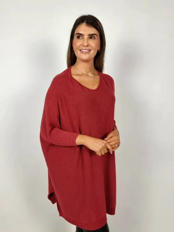 Savings Spectacular Alexandre Laurent Rust Kniited Sweater
