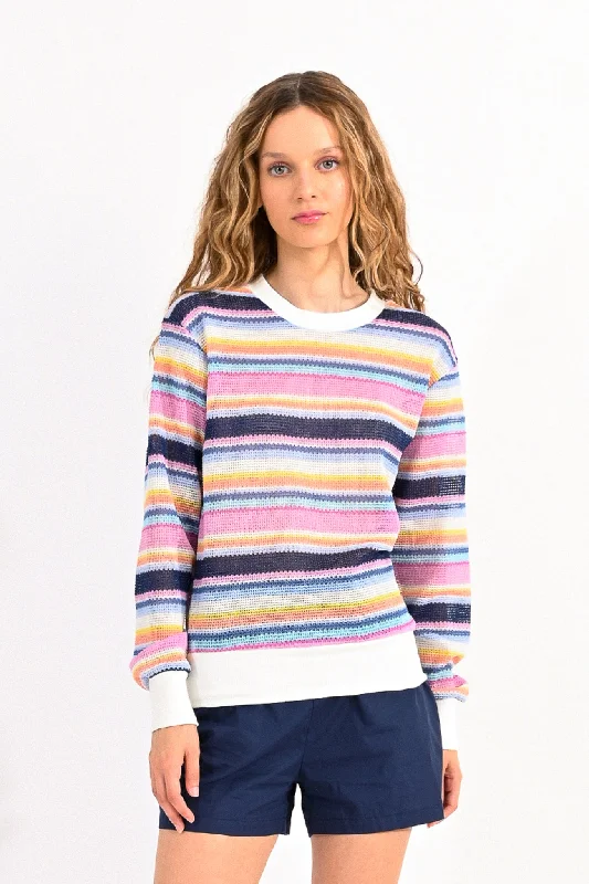 Can't Be Beat Molly Bracken Striped Knitted Sweater
