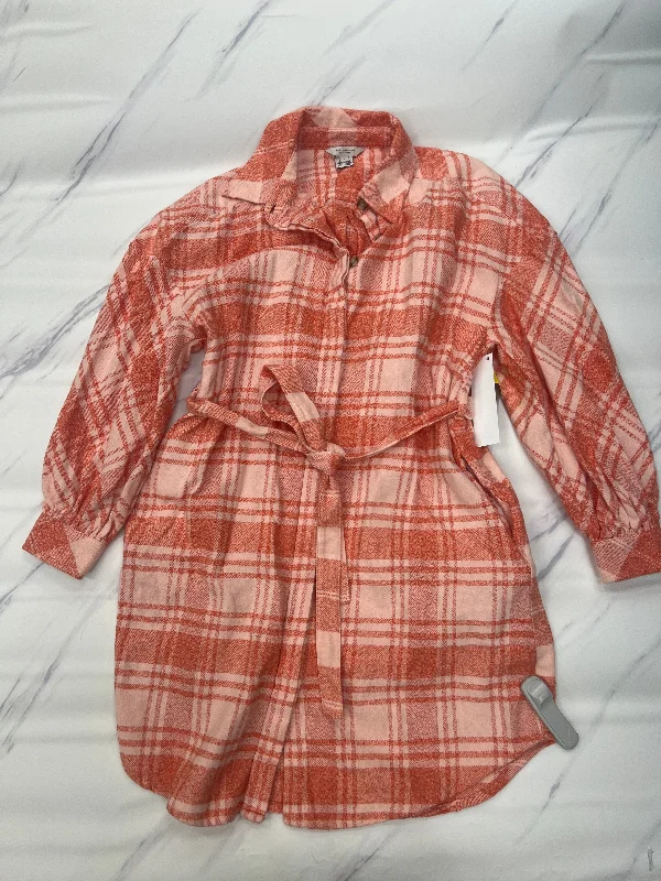 party dressDress Designer By French Connection In Plaid, Size: S