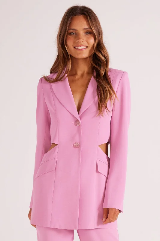 functional coatMinkpink Allie Cut Out Blazer