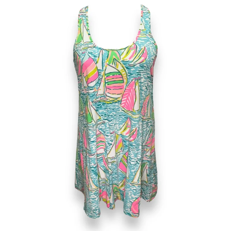 Take Advantage Dress Designer By Lilly Pulitzer In Nautical Print, Size: M