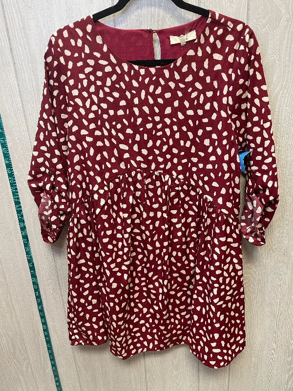 Incredible Offers Dress Casual Short By Entro In Polkadot Pattern, Size: M