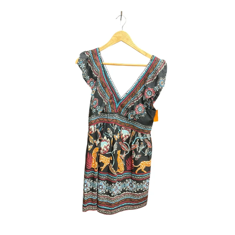Price Meltdown Dress Casual Short By Anthropologie In Multi-colored, Size: Xs