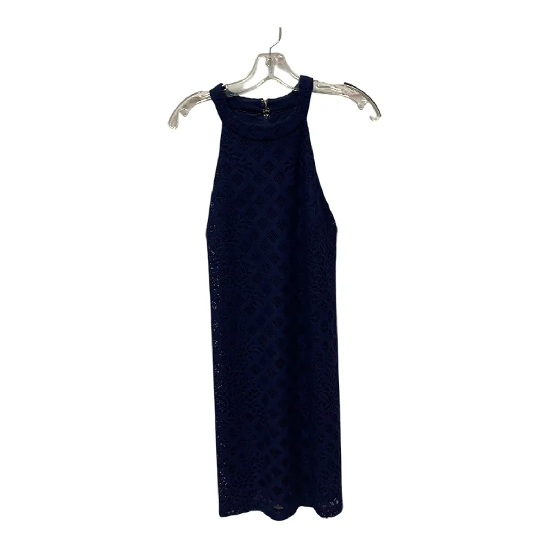 Steals and Deals Dress Designer By Lilly Pulitzer In Navy, Size:S