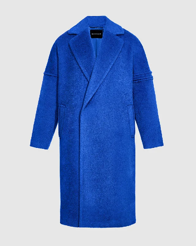 trendy casual outerwearBouclé Alpaca Robe Coat