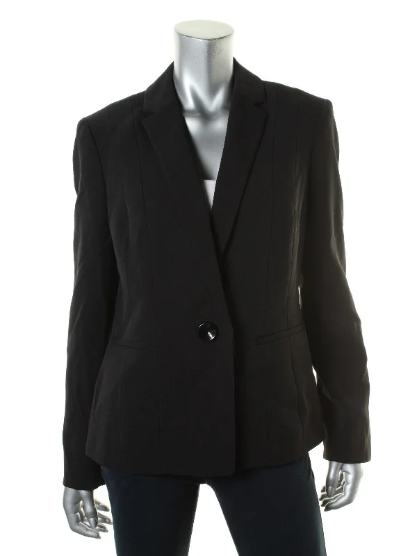 Savings Spectacular Womens Ponte Button Close Blazer