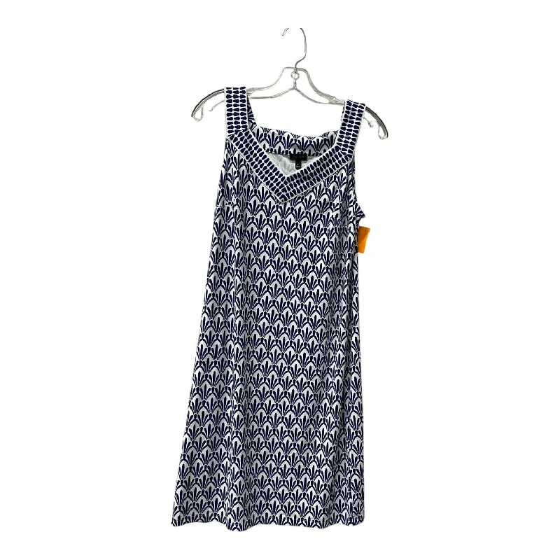 Unmissable Offer Dress Casual Short By Talbots In Blue, Size:S