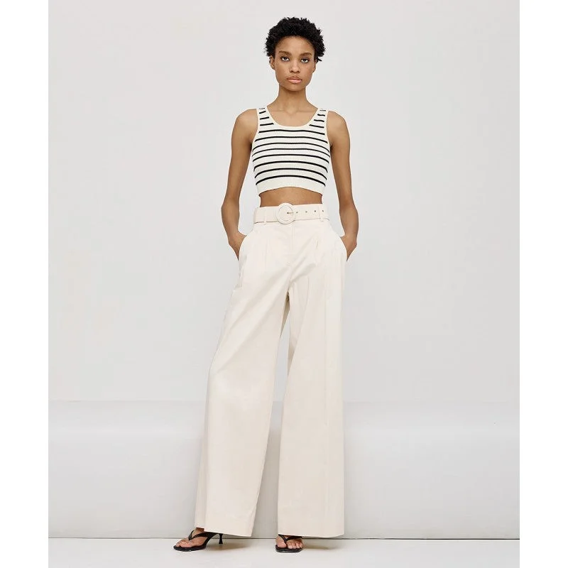 Seasonal Sale Access Fashion Vanilla Pants With Belt