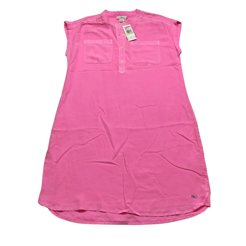 high-waisted dressDress Casual Midi By Vineyard Vines In Pink, Size: 8