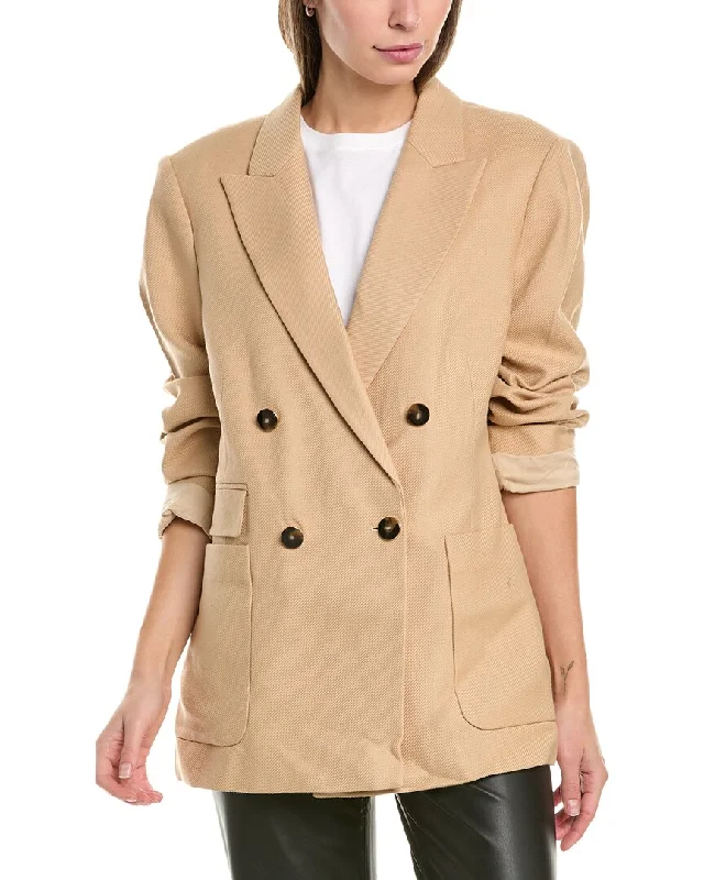 Final Sale Reiss Larson Twill Wool-Blend Jacket