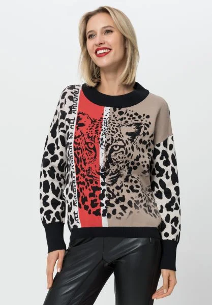 A-line dressTuzzi Animal Print Fearless Attitude Jumper