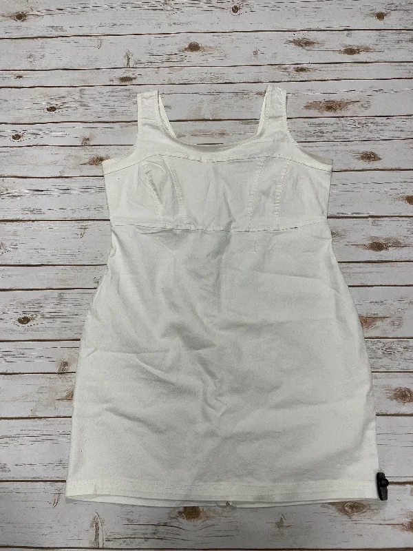 Savings Event Dress Casual Short By Derek Heart In White, Size: 2x