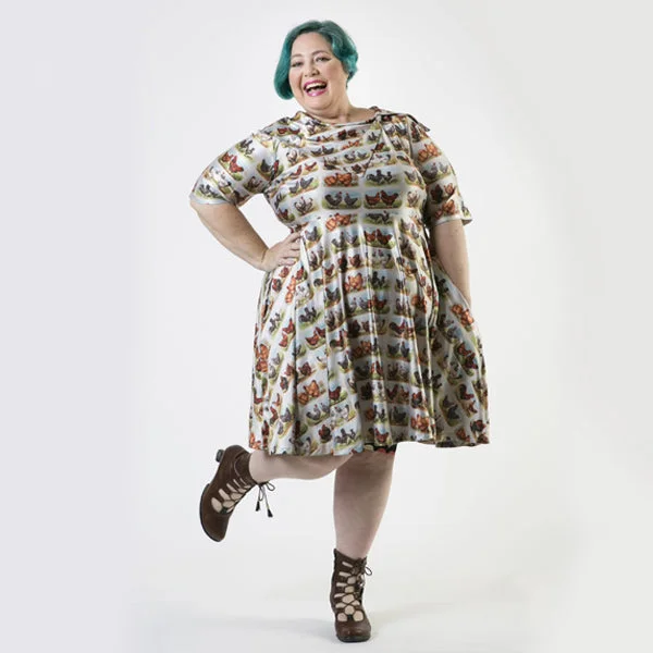 modern dressBest Chook Plus Size Dress with pockets