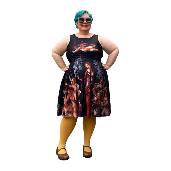 party dressArt Series: Botticelli Primavera Plus Size Print Dress