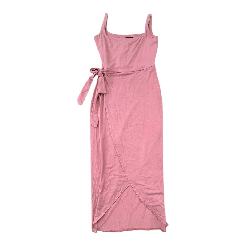 Price Drop Dress Casual Midi By See You Monday In Pink, Size: M