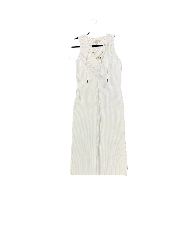 Limited Time Offer Dress Designer By Michael By Michael Kors In White, Size: 14