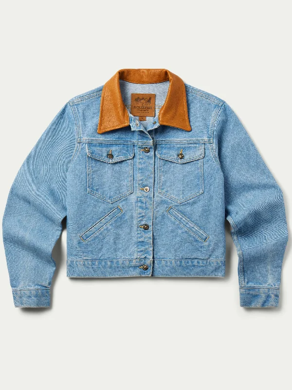 soft coatWomen's Unlined Denim Jacket