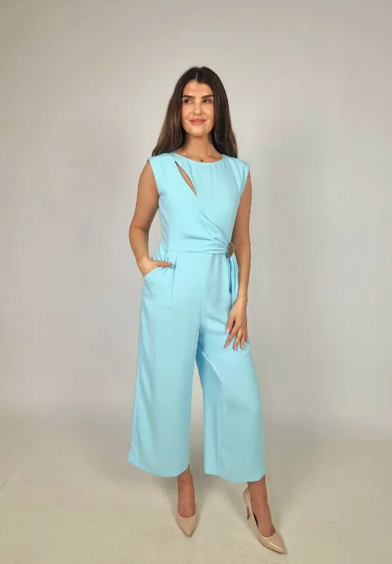 ruffle dressLaura Bernal Pedido Cyan Jumpsuit