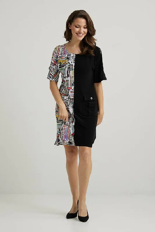 Epic Deals Joseph Ribkoff Urban Print Dress