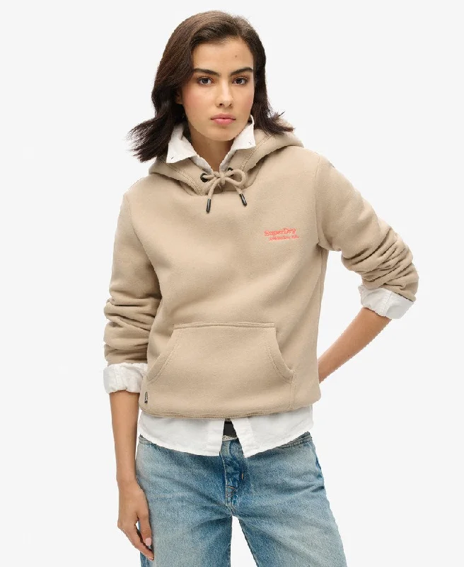 Big Savings Essential Logo Hoodie | Cobblestone Grey