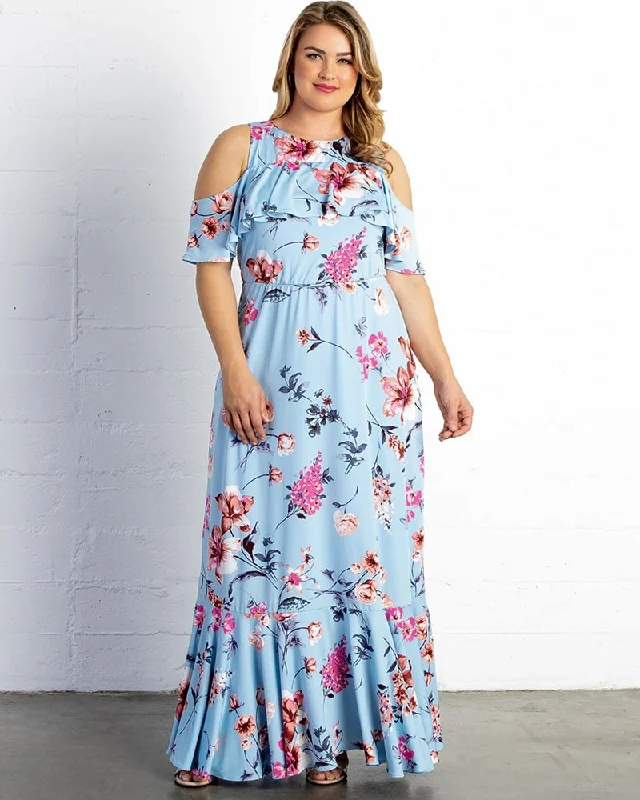 trendy mini dressPiper Cold Shoulder Maxi Dress - Final Sale!