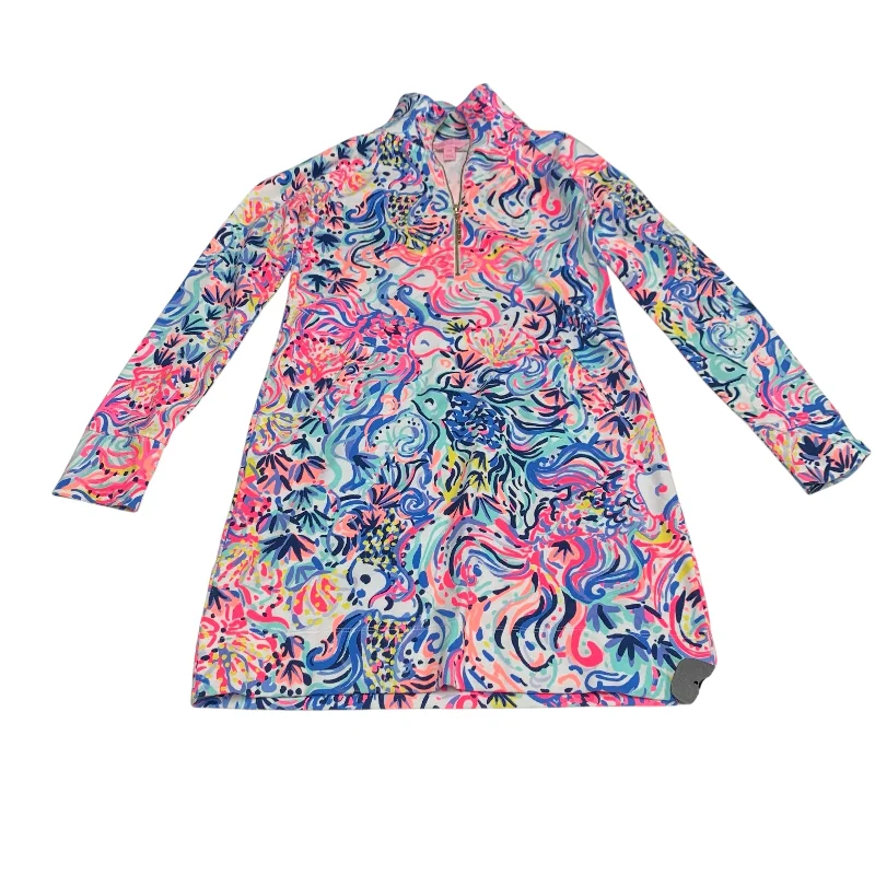 Best Deals Dress Designer By Lilly Pulitzer In Blue & Pink, Size: Xxs