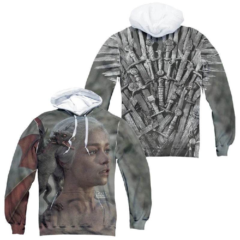 Game of Thrones Daenerys For The Throne (F/B) - All-Over Print Pullover