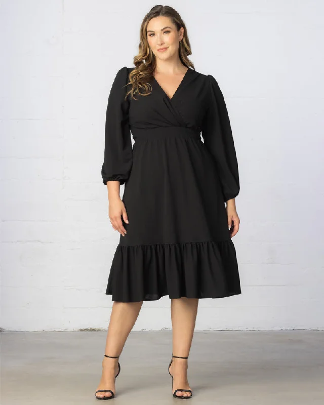 vintage-inspired dressPortia Long Sleeve Dress