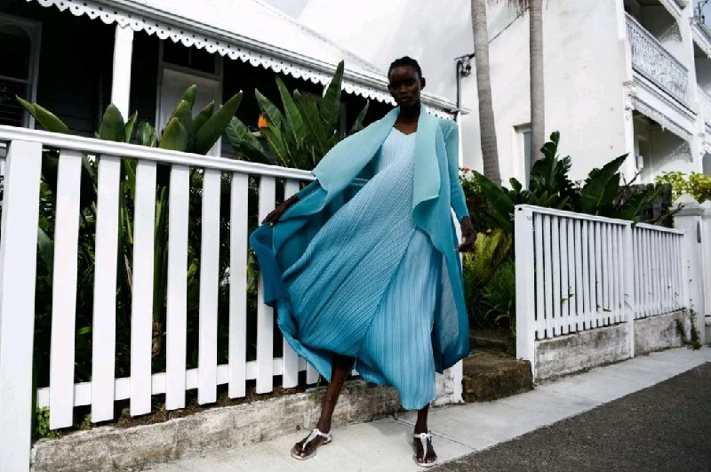 Blowout Sale Alquema Estrella Dress & Collare Coat - Lakehouse