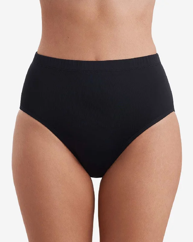 Last Chance 2025 Shape Solver Plus Divine Solid Brief Swim Bottom - 7103845X