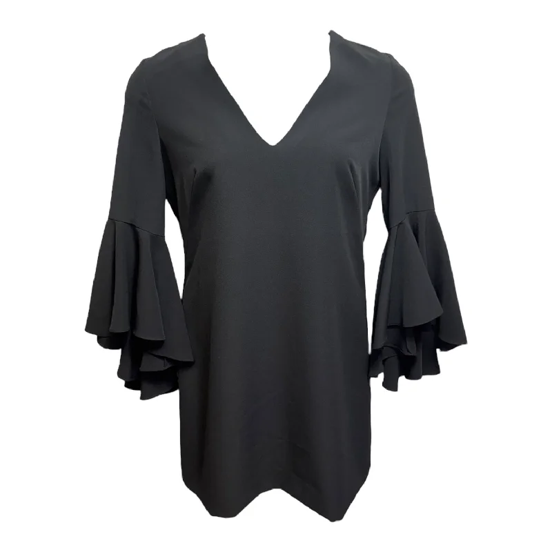 Today’s Special Ruffle Sleeve Mini Dress Designer By Milly In Black, Size: 10