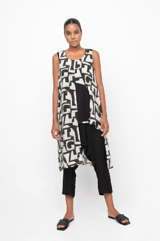 Discount Mania Ozai N Ku Sleeveless Tunic/Dress