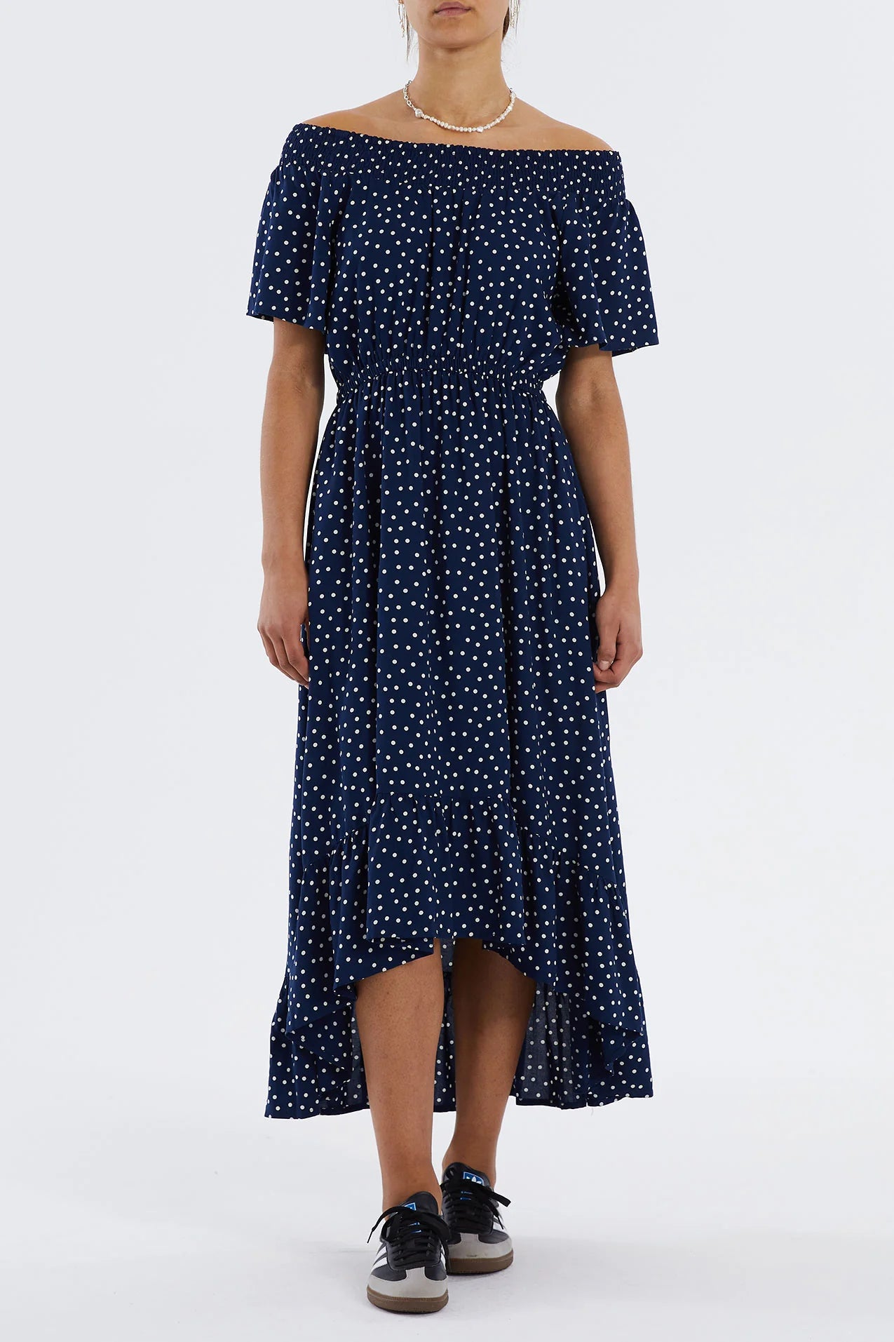 Can't Miss Lollys Laundry Navy Flora Dress