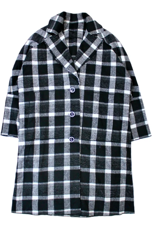 Clearance Items David Pond - Plaid Coat