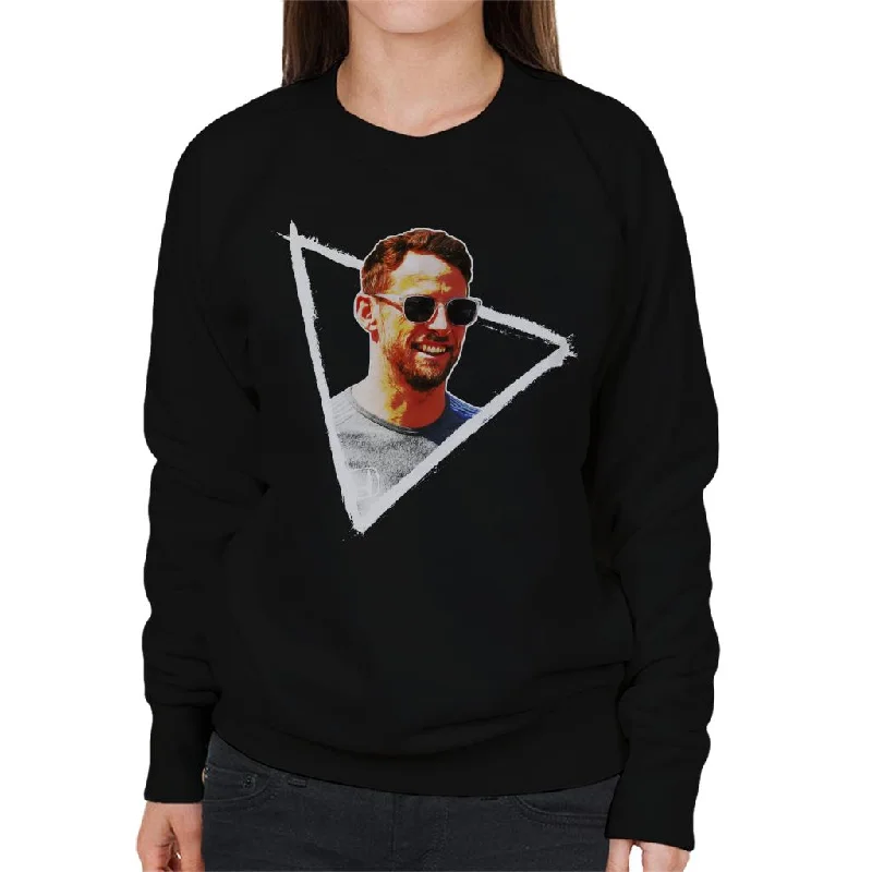 cozy workout hoodieMotorsport Images Jenson Button Sunglasses Monaco GP 2017 Women's Sweatshirt